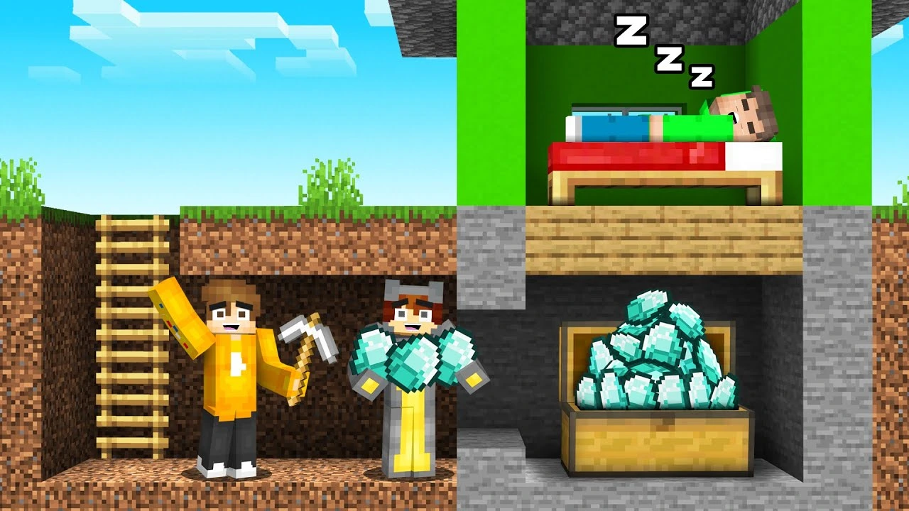 Slogo · Crainer HELPED ME STEAL Jelly's DIAMONDS! (Minecraft Squid Island)