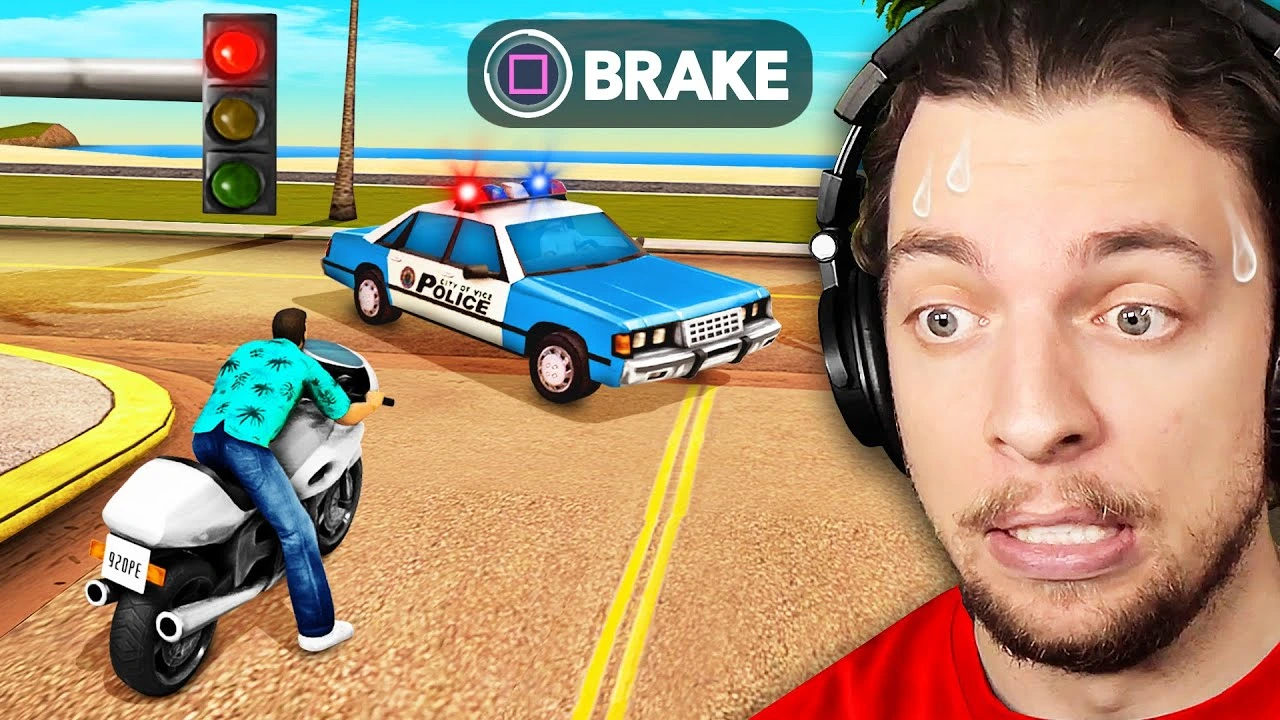 Slogo · Playing GTA Vice City Without BREAKING ANY LAWS!
